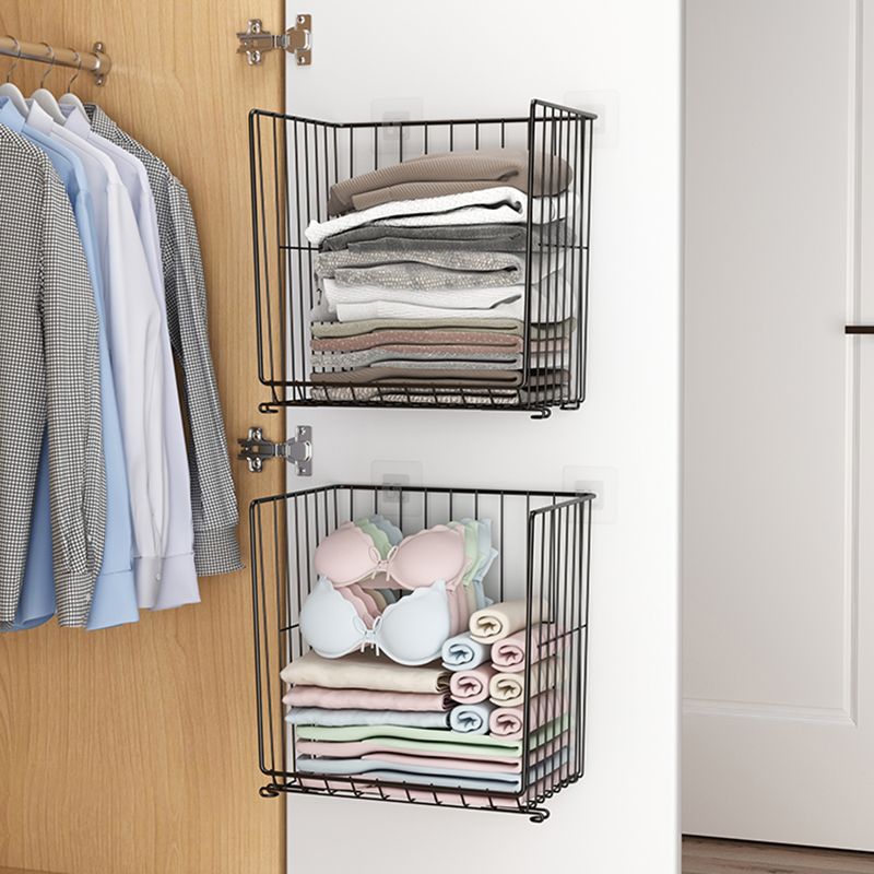 Contemporary Style Metal Geometric Bookcase Closed Back Bookcase