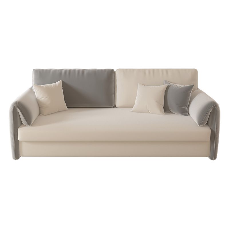 Contemporary Foldable Futon Sleeper Gray Futon Sleeper Sofa Bed