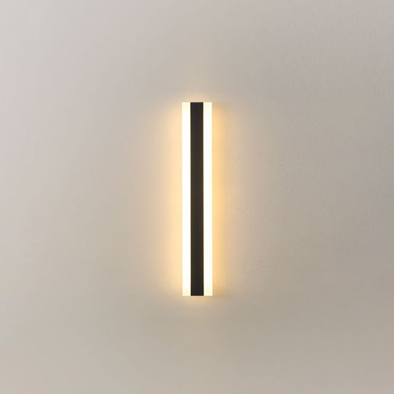 Modern Style Wall Lamp LED Waterproof Wall Mount Lamp with Acrylic Shade for Garden