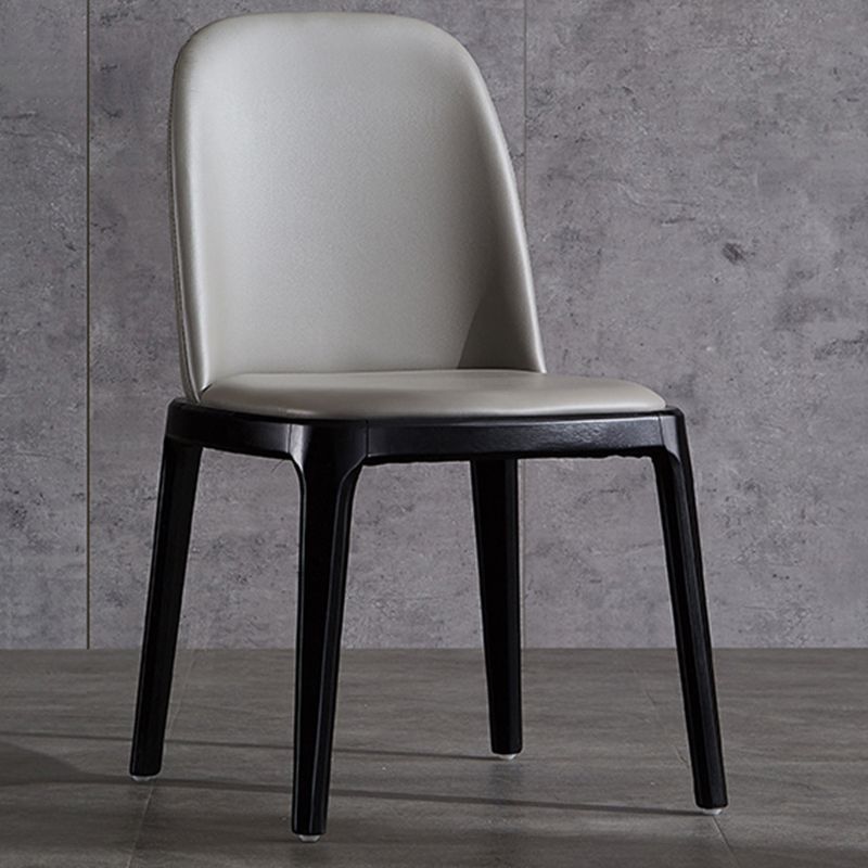 Ensemble de chaises en bois pour salle à manger et cuisine scandinave Glam, ensemble de chaises d'appoint à dossier solide
