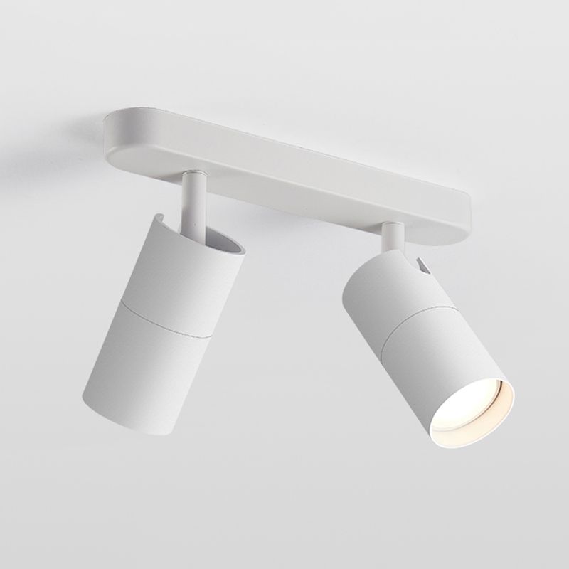 Nordic Style Ceiling Light Cylinder Shape Ceiling Lamp with Aluminum Shade for Bedroom