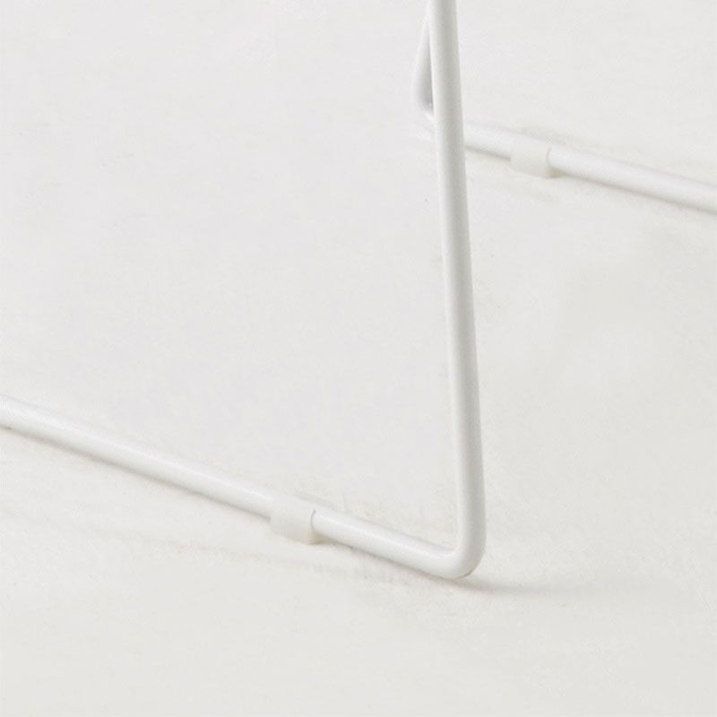 Modern Armless Upholstered Task Chair No Wheels Office Chair