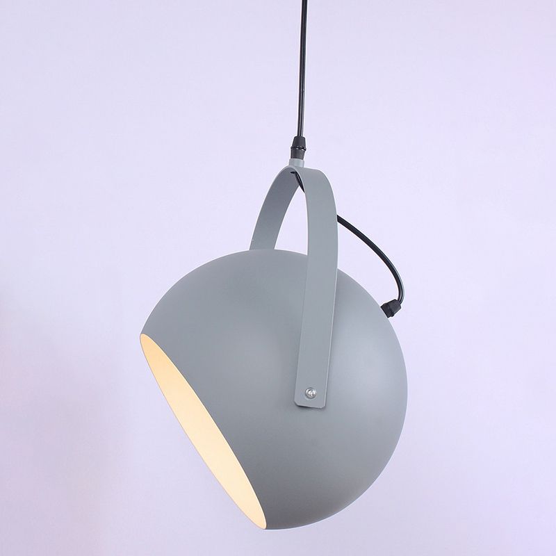 1 Light Metal Pendant Lighting Fixtures Modern Pendulum Dining Room Hanging Pendant Lights