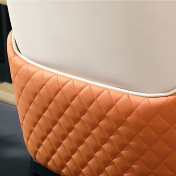 Glam Faux Marble Dining Set Round 1/3/4 Pieces Dining Set for Home Use