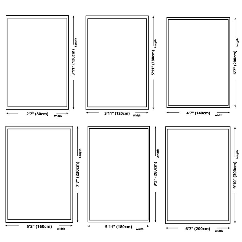 Color Mixed Home Decoration Carpet Simple Geometric Splicing Printed Area Rug Polyester with Non-Slip Backing Rug