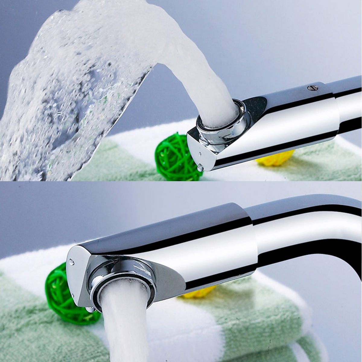 Modern Bathroom Faucet Brass Lever Handle Washroom Tub Faucet