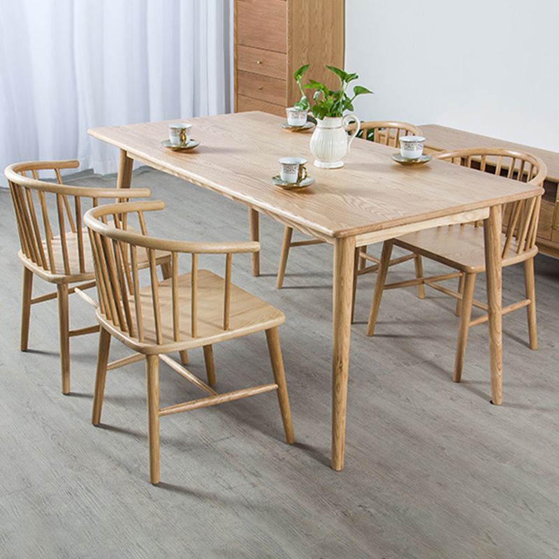 Chaise d'appoint rembourrée de Style scandinave, chaises de salle à manger à dossier Windsor pour la maison