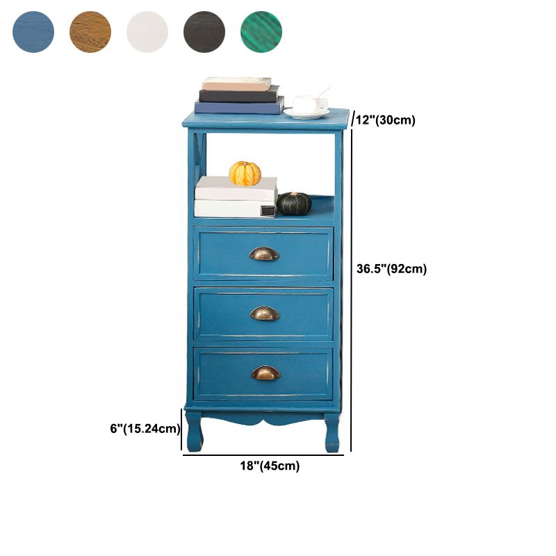 17.71" L * 11.81" W Accent Cabinet 3/2/1 - Drawer and 1 - Door Chest