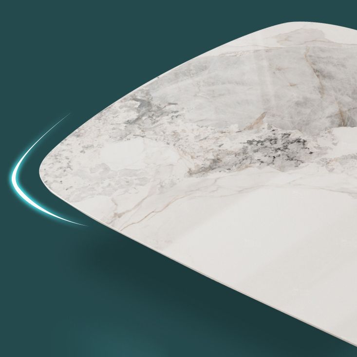 Glam Style Rectangle Table Set 1/4/5/7/9 Pieces Dining Set for Home Use