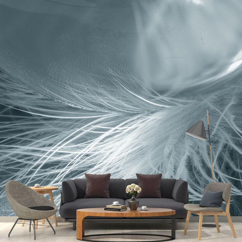 Decorative Photography Mural Wallpaper Feather Indoor Wall Mural