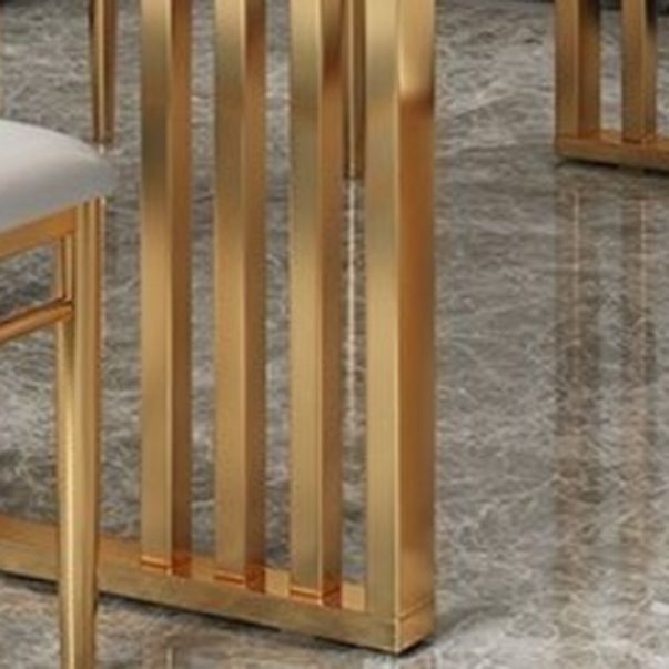 Modern 1/2/5/7 Pieces Dining Set Rectangle Stone Dining Table for Dining Room Kitchen