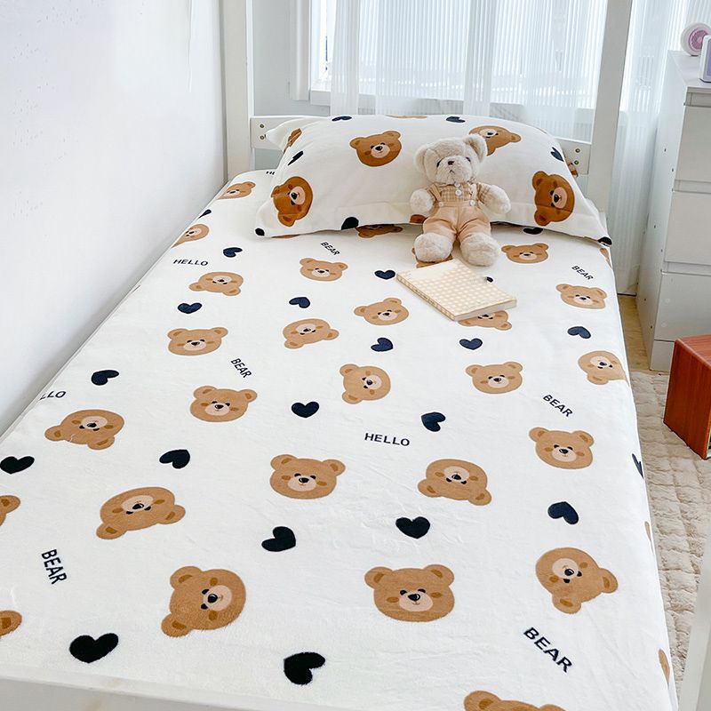 Breathable Bed Sheet Set Polyester Printed Bed Sheet Set with Fade Resistant