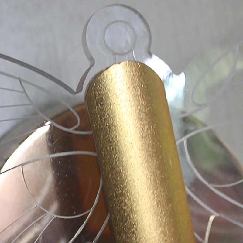 Sombra única de la pared de metal Maledina Modern Lights Lighting Lighting Lights en oro