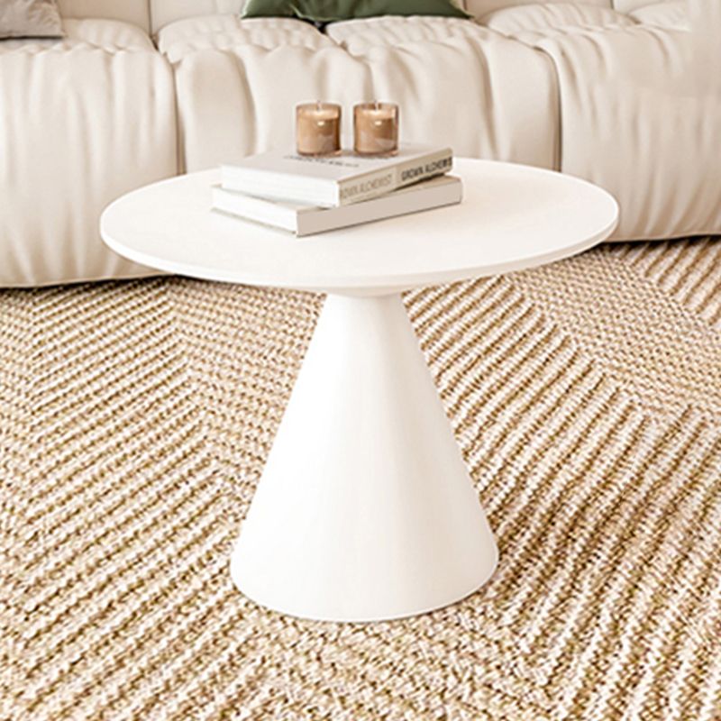 Pedestal Coffee Table Contemporary Metal Coffee Cocktail Table