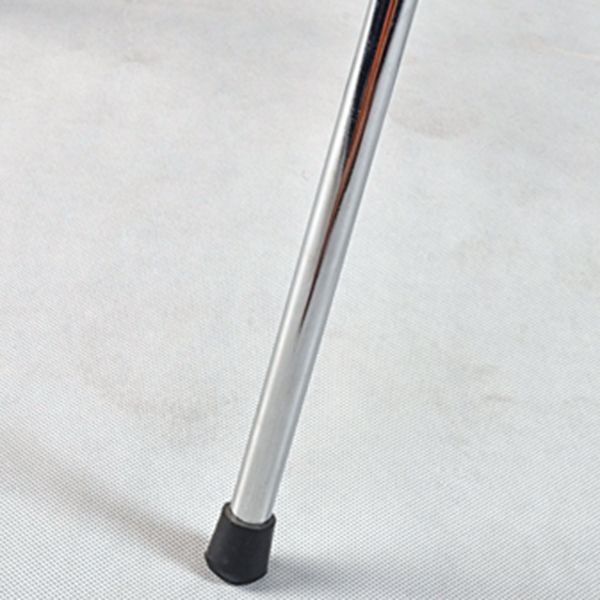Silla lateral casera contemporánea Silla de comedor tapizada de metal con respaldo sólido
