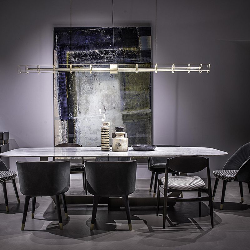 Accesorios de iluminación de Metal Island Restaurante LED LED LED LED LED LED de 1 luces