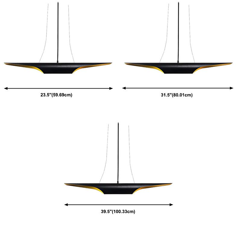 Zeitgenössische geometrische Bauernhaus Deckenleuchte für Esszimmer Café