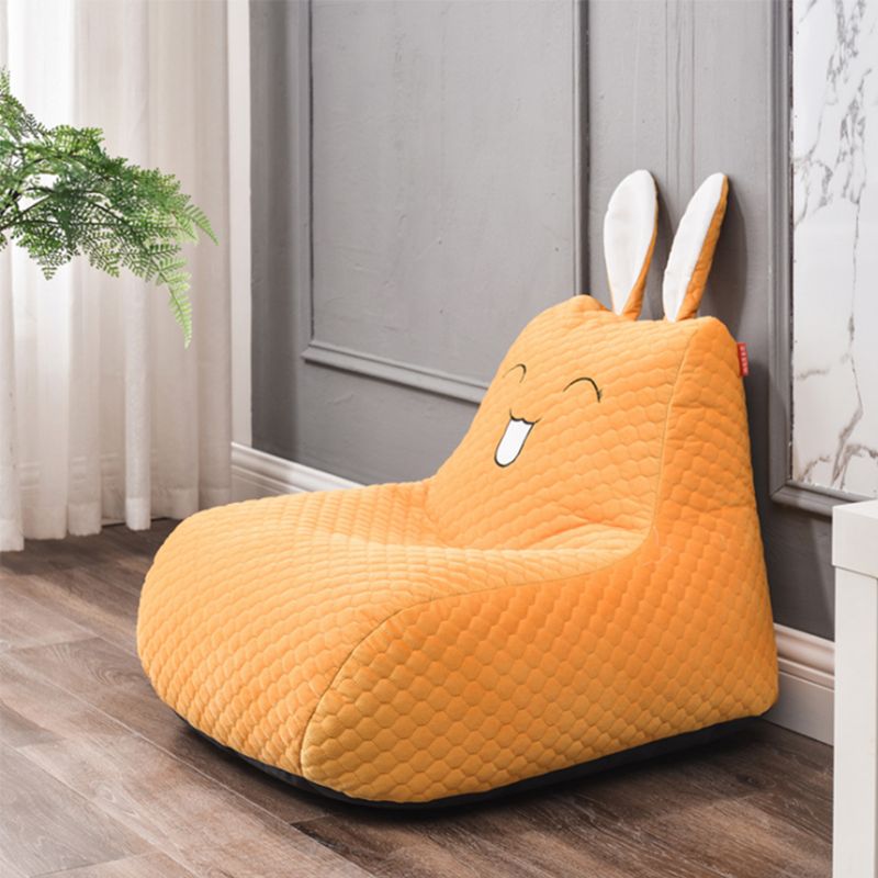 Linen Blend Armless Chair, 22.05" W √ó 17.72" L √ó 23.62" H/ 27.56" W √ó 23.62" L √ó19.69" H