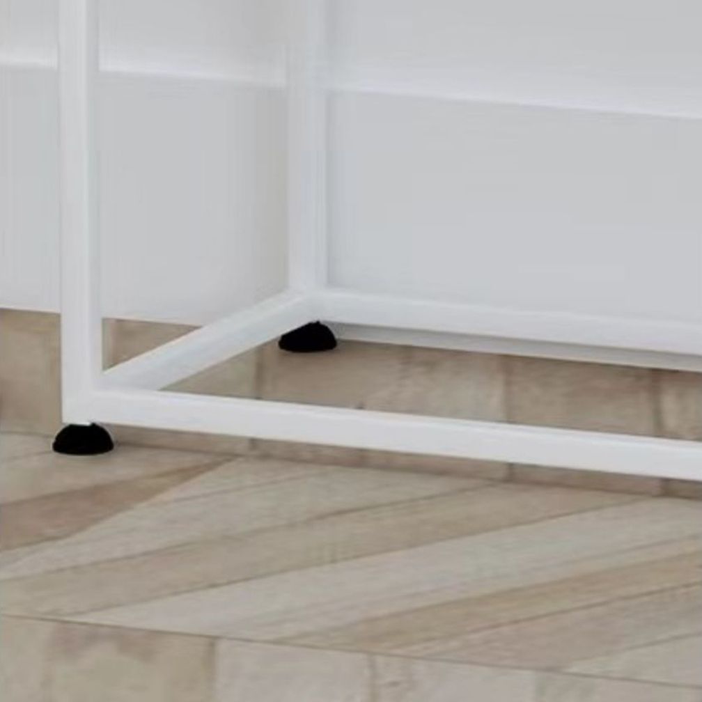 Minimalist Open Etagere Bookcase with Metal Rectangular Shelves Bookcase