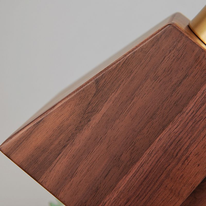 Luz de pared de madera de estilo de pared de estilo contemporáneo para el dormitorio