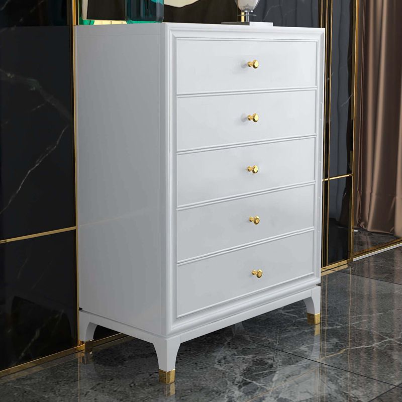 Classic Glam Storage Chest White 5/8/9 Drawers Chest , 15.6-inch Width