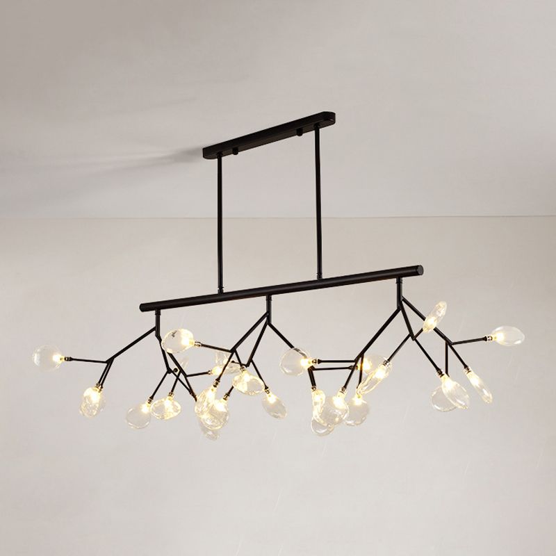 Modern Firefly Island Pendant Lighting Metal Multiple-Light Island Lighting