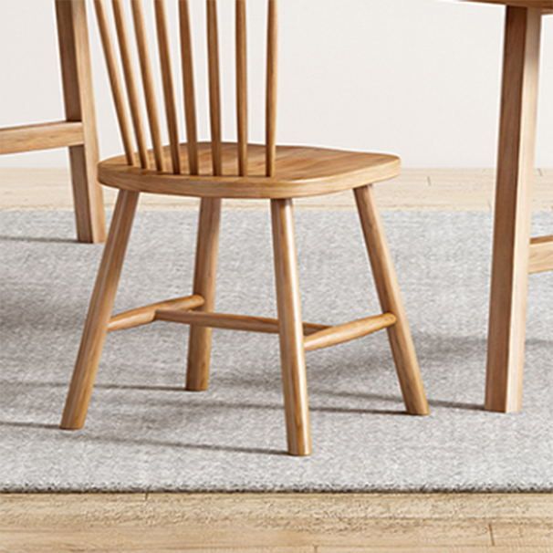 Modern Style Rectangle Wooden Table Set 1/2/5/7 Pieces Dining Set for Kitchen