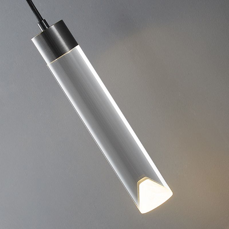 Contemporary Wall Sconce Cylinder Crystal Sconce Lighting for Bedroom