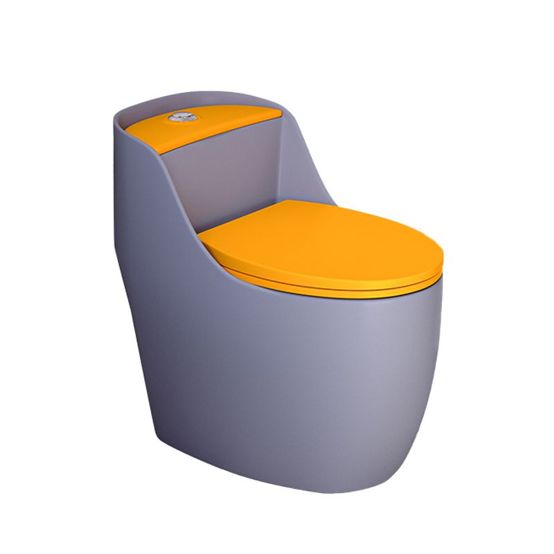 One Piece Toilet Modern Urine Toilet Floor Mounted Porcelain Toilet Bowl