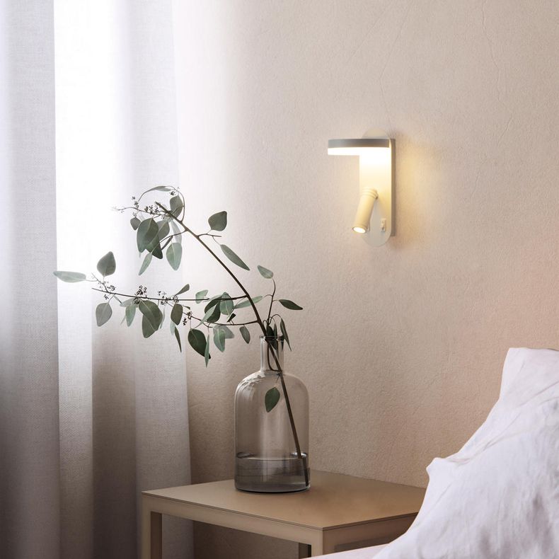 2 lichten Geometrische leeswand Licht Moderne stijl Metalen wandmontage Lichtmontage