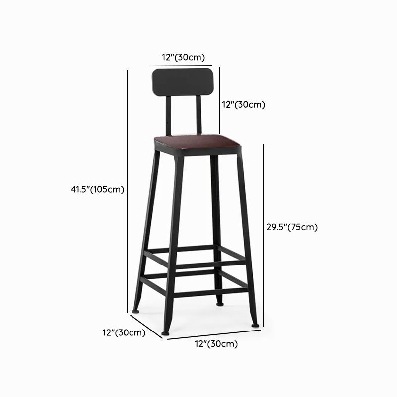 Industrial Style Bar Set 1/5 Pieces Solid Wood Rectangle Pub Dining Set for Indoor