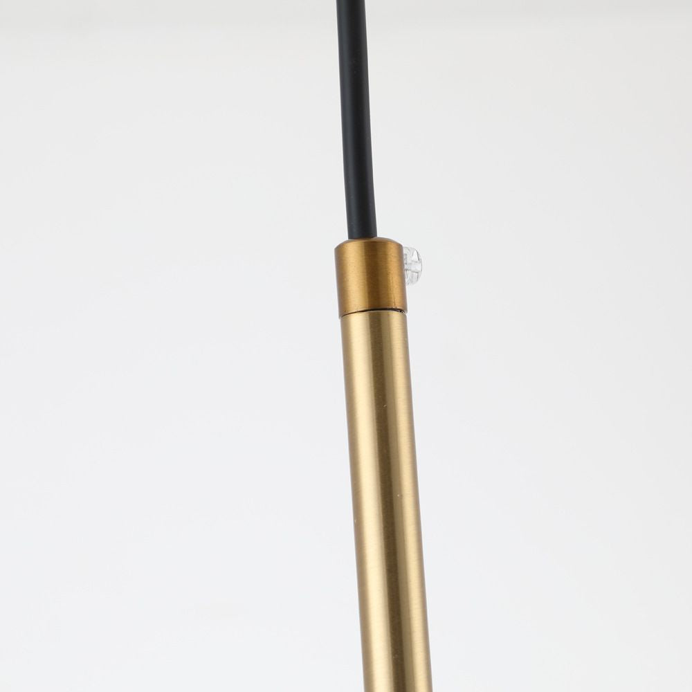 Nordic Simple Hanging Ceiling Light Circular Metal LED Hanging Light Fixtures for Restaurant