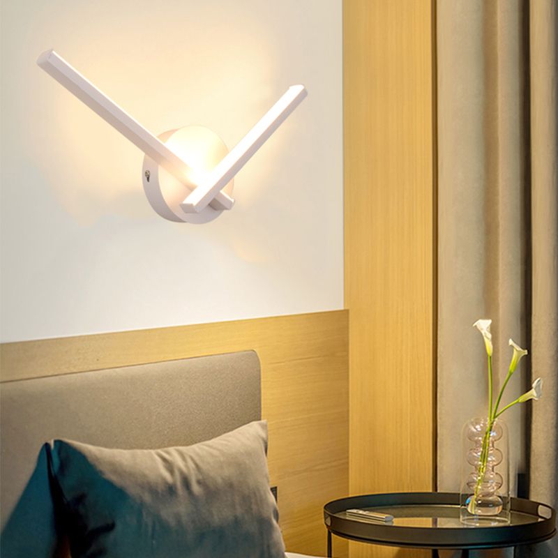 Lineare Form Metall Wandleuchte modern