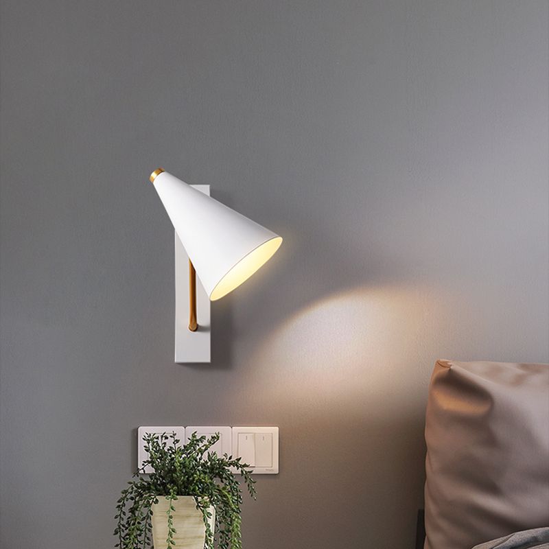 Application murale de la chambre Métal postmoderne 1 tête d'éclairage d'éclairage mural mural