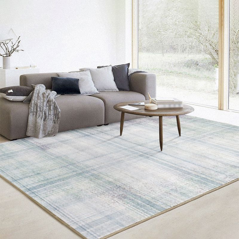 Tapis moderne wabi-sabi simple tapis de tapis simple polyester le tapis de support non glissant pour la décoration intérieure