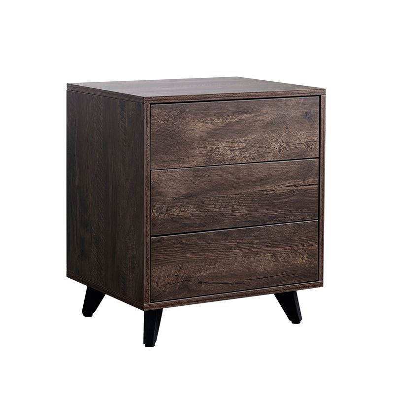 15.74" Wide Contemporary Accent Chest with Drawers Rectangle  Wood Chest