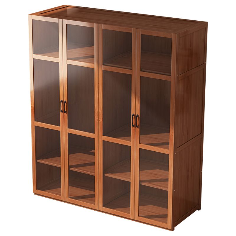 Modern Style Wardrobe Cabinet Wood Clothes Rail Wardrobe Armoire