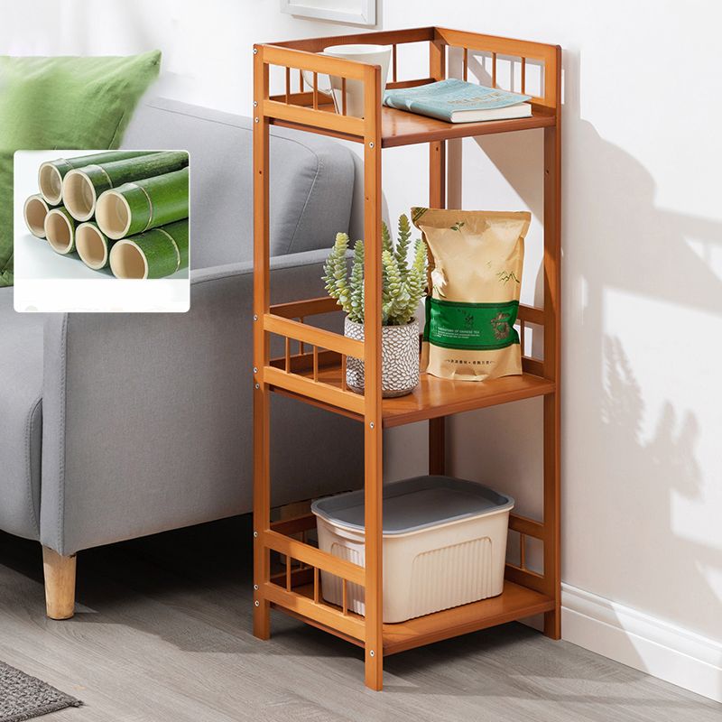 11" Wide Contemporary Corner Table Rectangular Accent Side Table with Storage