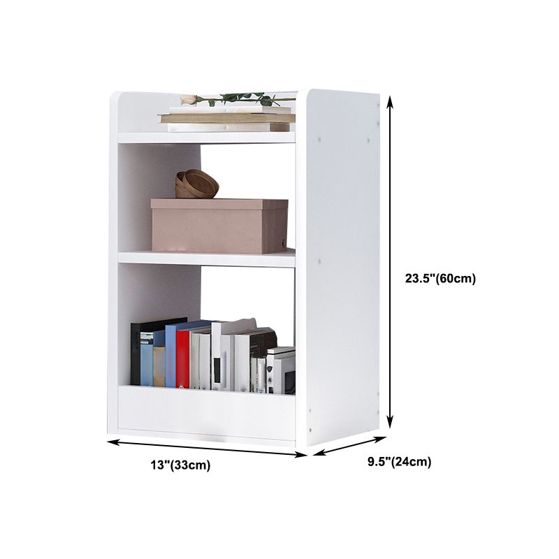 Multiple Colors Modern Style Bookshelf Engineer Wood Bookcase