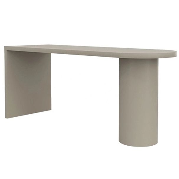 Modern Solid Wood Specialty Bar Table Double Pedestal Bistro Table for Kitchen