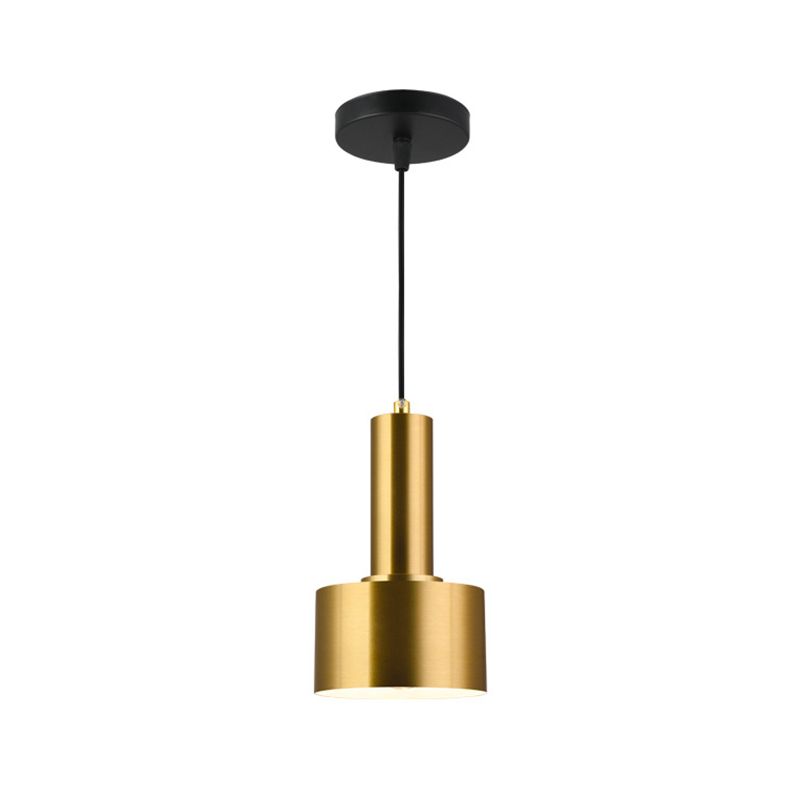 Postmodernism Grenade Shaped Pendant Metal 1-Light Dinner Suspension Light Fixture