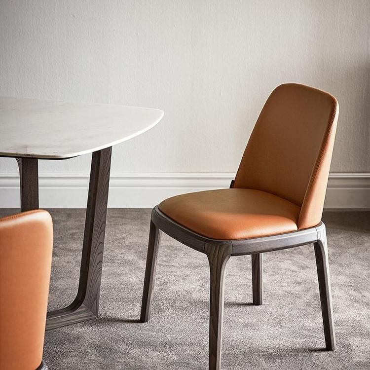 Industrial Sintered Stone Tisch für Restaurant Rechteck Esstisch mit hölzernen Trestle Basis
