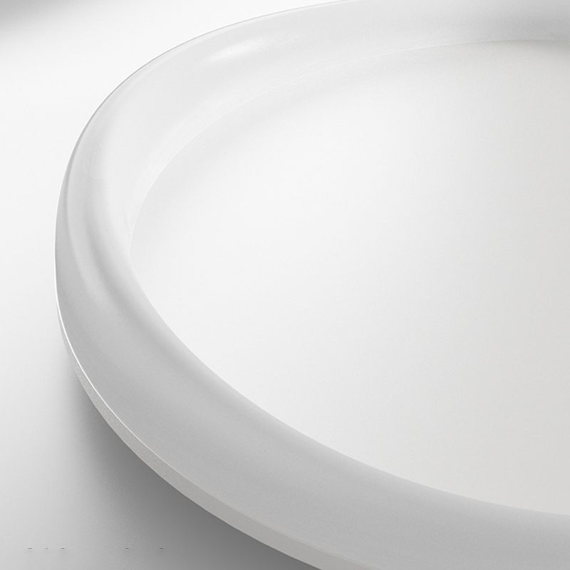 Contemporary White Flush Mount Lighting LED Acrylic Ceiling Light for Bedroom