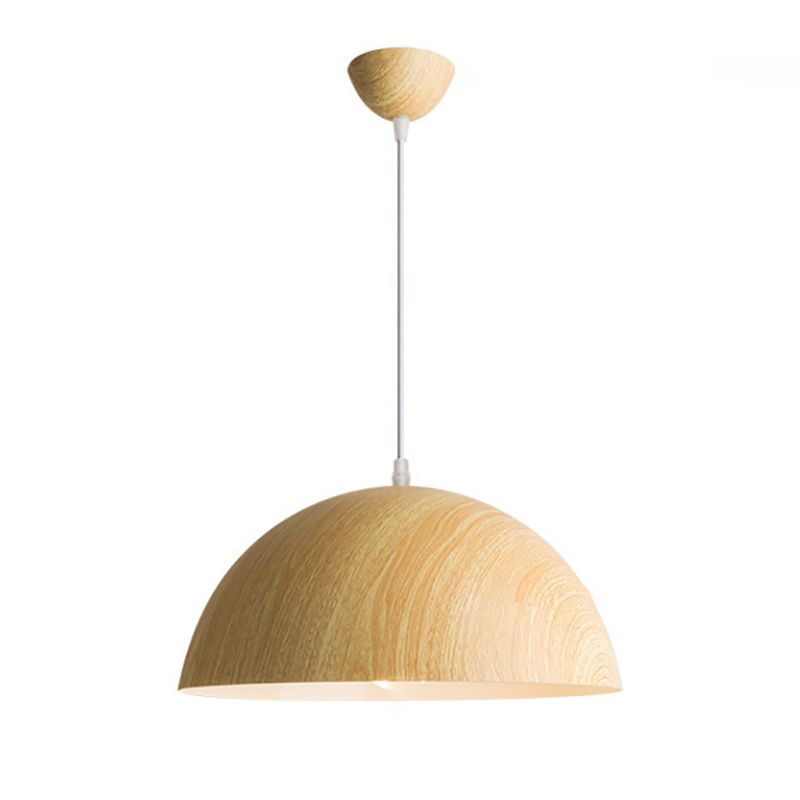 Lampada a soffitto in alluminio in alluminio in stile Nordico Lampadina a sospensione con sfumatura in metallo per barra