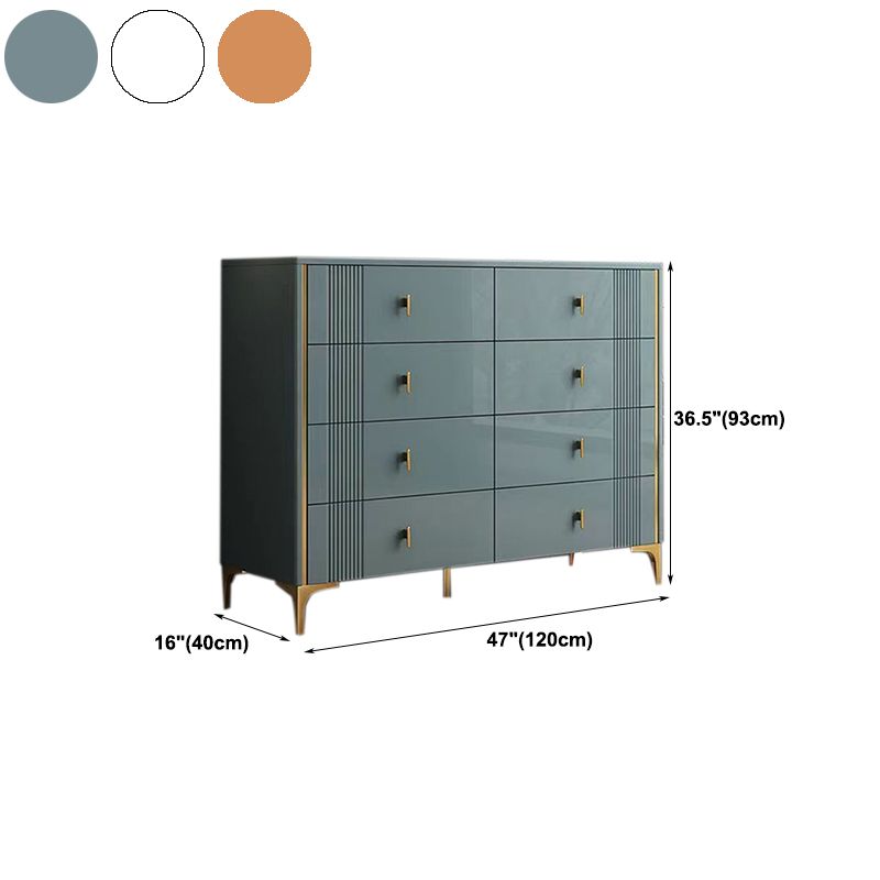 15.6-inch Width Glam Storage Chest Stone Storage Chest Dresser