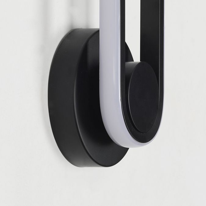 Modern Style Wall Sconce Rotatable LED Wall Mount Lamp for Living Room