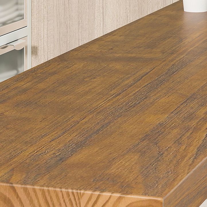 Luxury Rectangle Solid Wood Bar Table Set 1/4/5/7 Pieces Counter Table with Stools