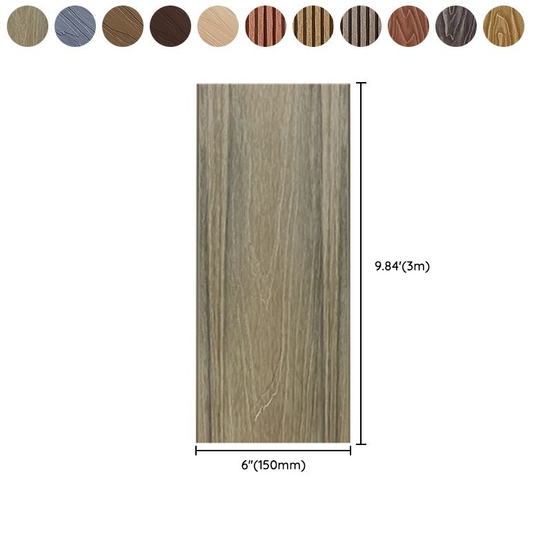 Embossed Composite Pattern Patio Flooring Tiles Nailed Deck Tile Kit Outdoor Patio
