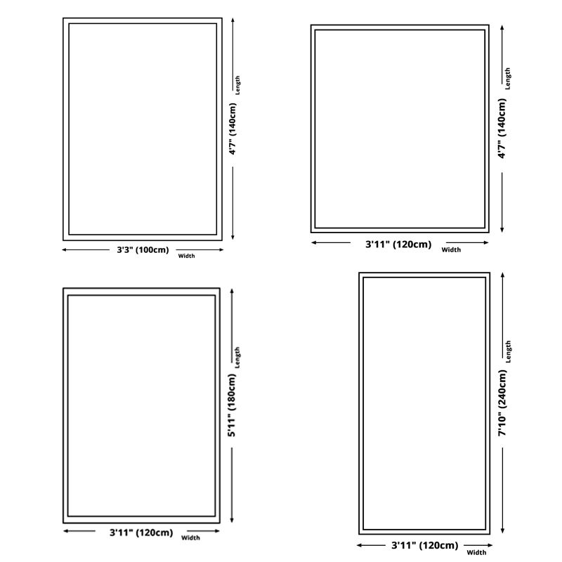 Beige Modern Rug Polyester Color Block Rug Non-Slip Backing Rug for Living Room