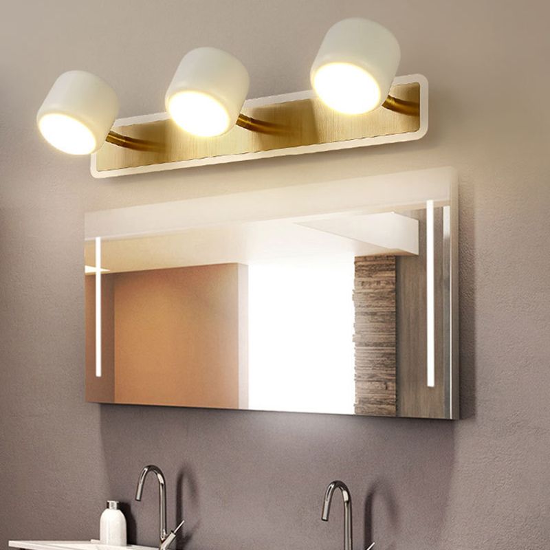 Aluminium multi -lights ijdelheid muurverlichting armaturen moderne stijl cilinder wandlampen